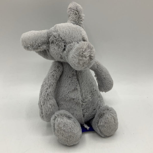 Jellycat Small Gray Bashful Elephant Plush
