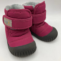 Size 5: Jan & Jun Purple Fleece Lined Water Resistant Winter Boots