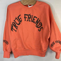 Size 3-4: Fresh Dinosaurs Orange 'True Friends' Sweatshirt