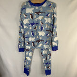 Size 8: Boden Blue/Multi Arctic Animals 2pc PJs