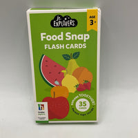 Jr. Explorers Food Snap Flash Cards