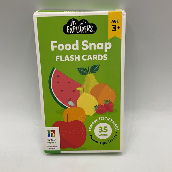 Jr. Explorers Food Snap Flash Cards