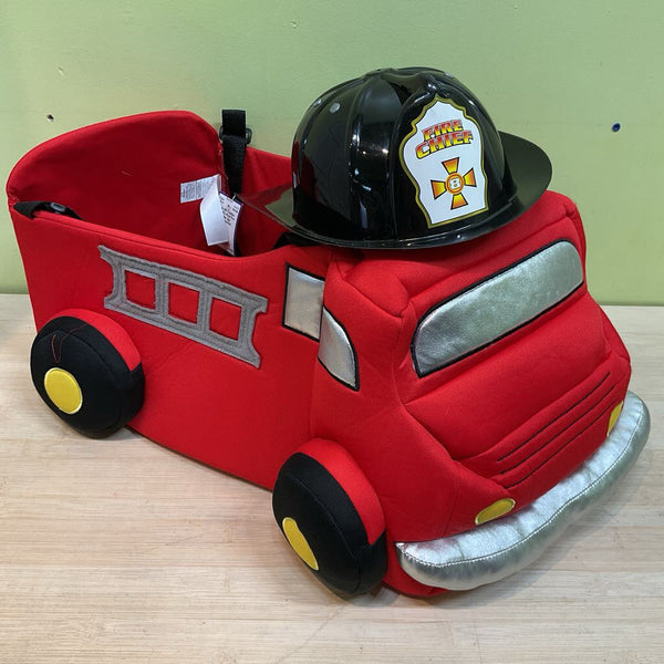 Size OS Toddler: Carter's Red Fire Engine 2pc Costume/Hat