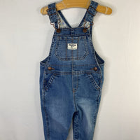 Size 12m: OshKosh B'Gosh Blue Denim Overalls