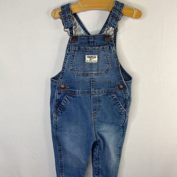 Size 12m: OshKosh B'Gosh Blue Denim Overalls