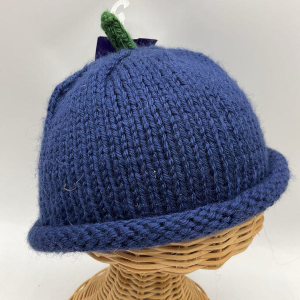 Size 3-6m: Handmade Blue Berry Hat