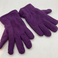 Size Kid: Purple Fleece Gloves