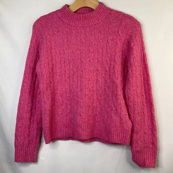 Size 10: Crewcuts Pink Wool Blend Sweater