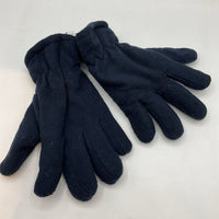 Size Kid: Navy Fleece Gloves