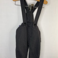 Size 3-6m: Tea Collection Black Soft Overalls