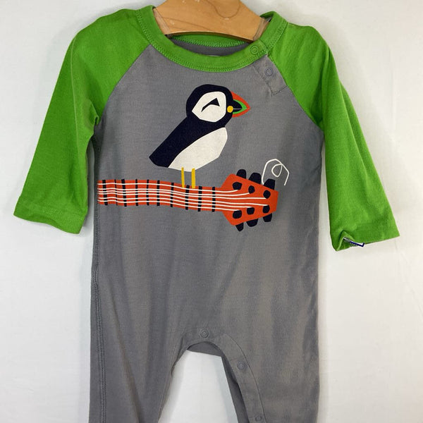 Size 3-6m: Tea Collection Grey Guitar Romper