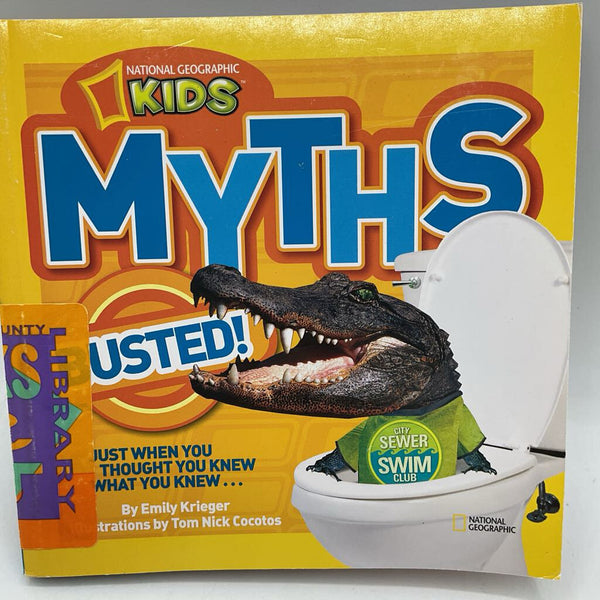 National Geographic: Myths Busted! (paperback book)
