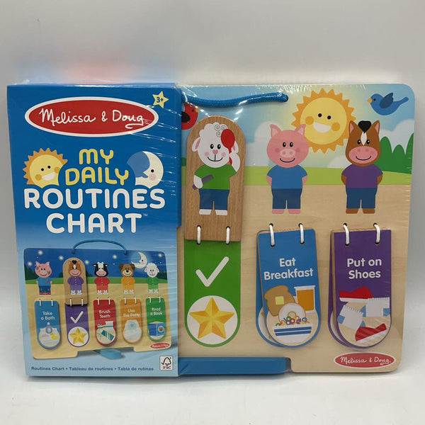 Melissa & Doug My Daily Routines Chart NEW in Package