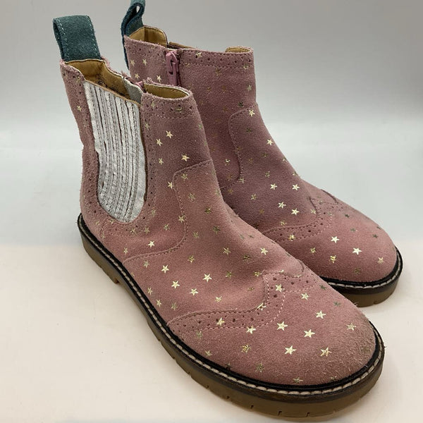 Size 2-3Y (34): Mini Boden Pink Suede Ankle Boots