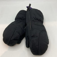 Size XS: Head Black Snow Mittens
