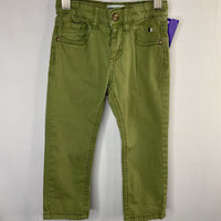 Size 2: Mayoral Olive Green Jeans