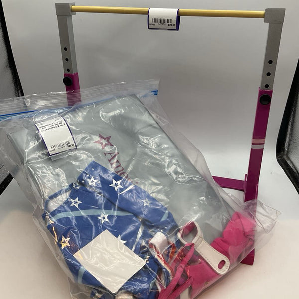 American Girl High Bar- Pink w/ All Accessories