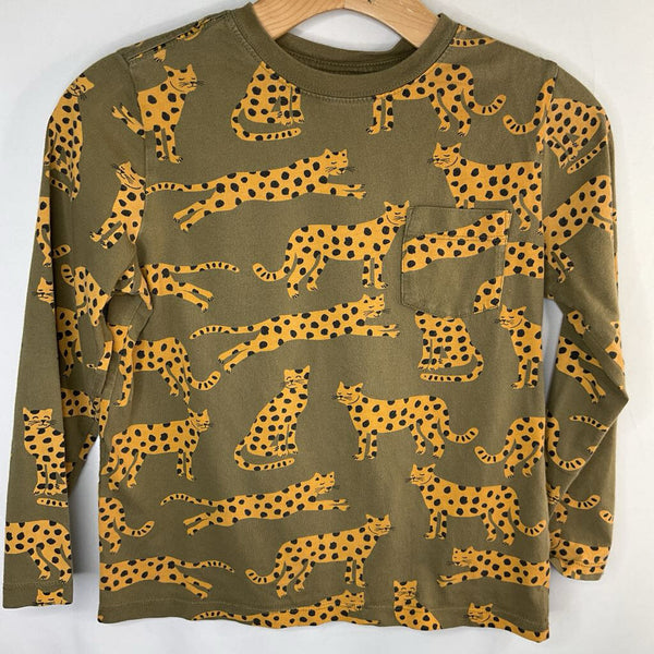 Size 10 (130): Hanna Andersson Brown Jaguars Long Sleeve T-Shirt