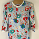 Size 3-6m: Magnetic Me Blue Holiday Coco Treats 1pc Pjs