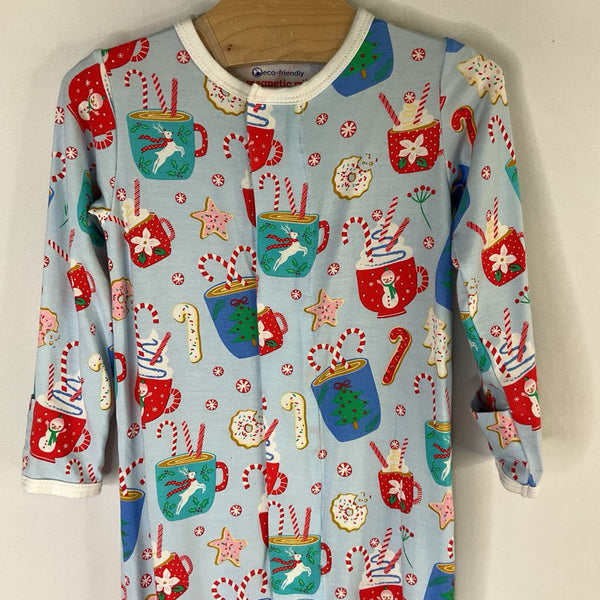 Size 3-6m: Magnetic Me Blue Holiday Coco Treats 1pc Pjs