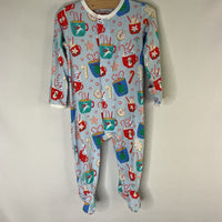 Size 3-6m: Magnetic Me Blue Holiday Coco Treats 1pc Pjs