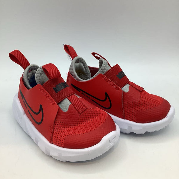 Size 5: Nike Red/White/Gray Pull-On Sneakers NEW