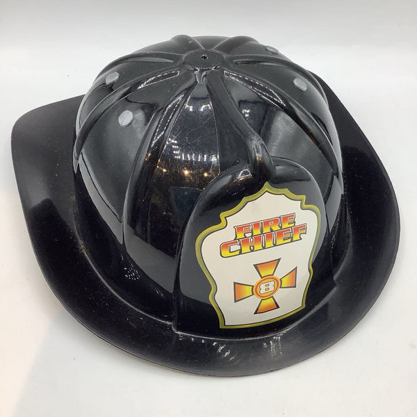 Black Firefighter Hat