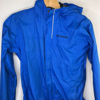 Size 10-12: Columbia Blue Mesh Lined Raincoat