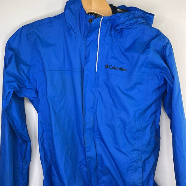 Size 10-12: Columbia Blue Mesh Lined Raincoat