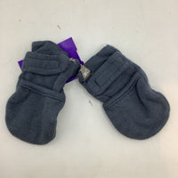 Size 0-3m: Goumi Blue Scratch Mitts