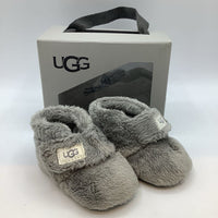 Size 0-6m: Ugg Gray Fleece Booties