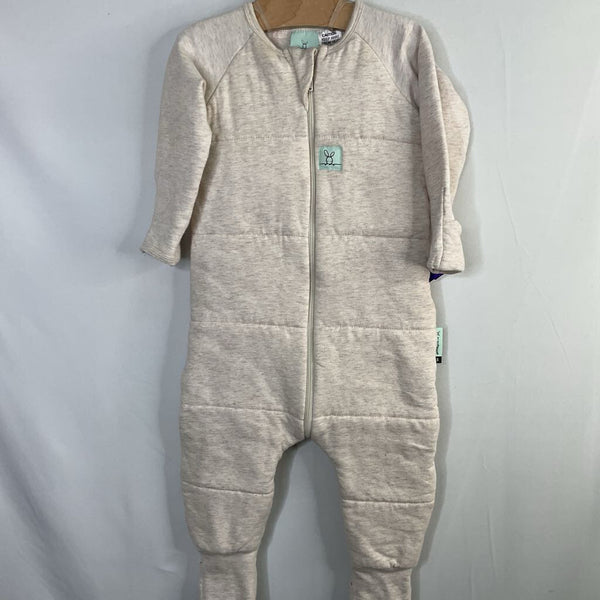 Size 6-12m: ErgoPouch Heathered Beige Sleep Suit