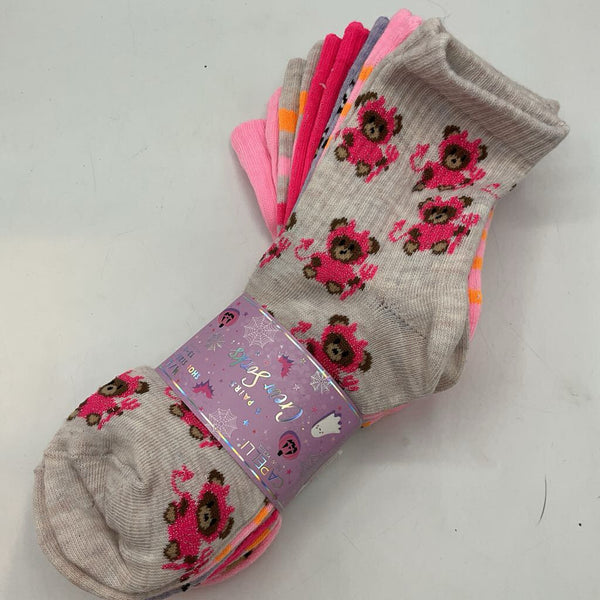 Size 13-5Y: Capelli 6pr Halloween Socks NEW