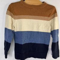 Size 3-4: H&M Brown/Multi Striped Sweater