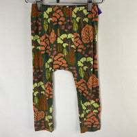 Size 3: Kate Quinn Green Orange Forest Trees Leggings