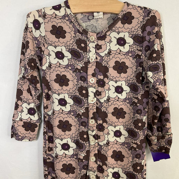 Size 3: Kate Quinn Purple/Pink/White Floral 1pc Bamboo Pjs