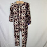 Size 3: Kate Quinn Purple/Pink/White Floral 1pc Bamboo Pjs
