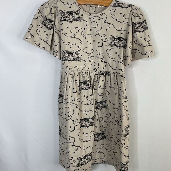 Size 4: Kate Quinn Gray Whimsy Cloudy Star Cat Dress