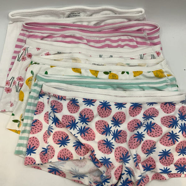 Size 6-7 (120): Hanna Andersson 6pc Multipack Boy Shorts Underwear