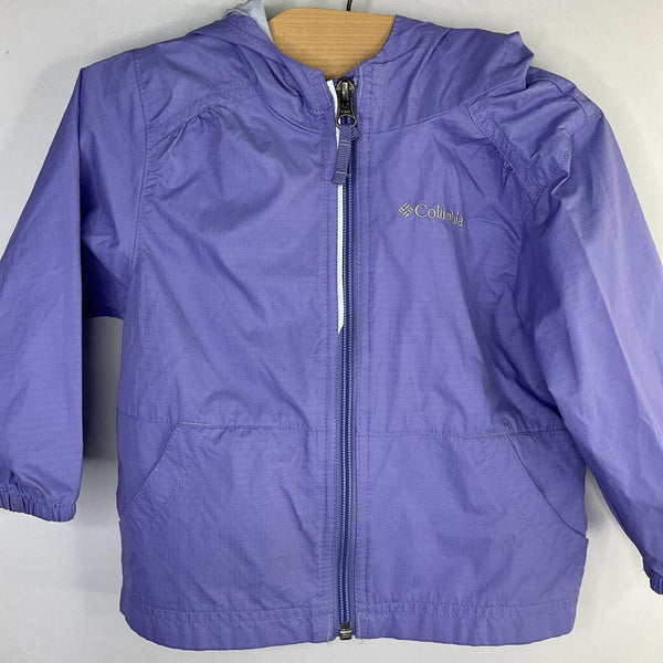 Size 2: Columbia Lavender Windbreaker