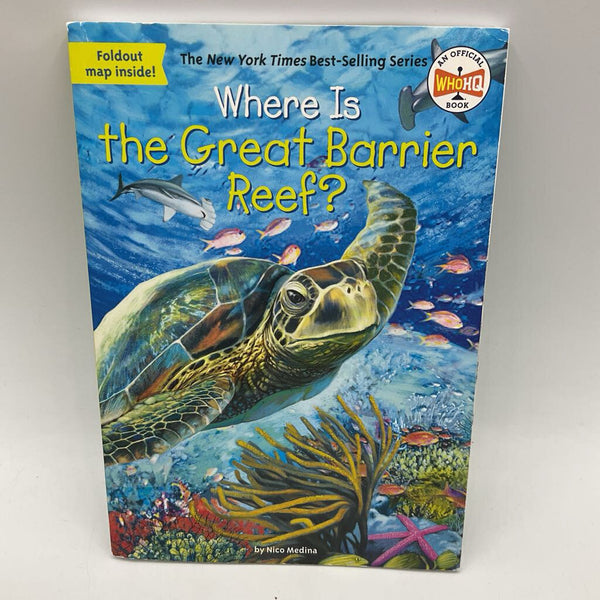 Where is the Great Barrier Reef? (paperback)