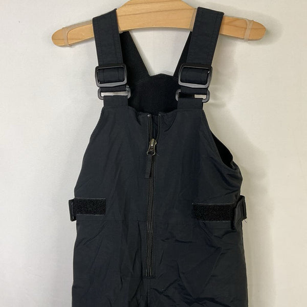 Size 3: Columbia Black Fleece Lined Snow Bib