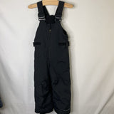 Size 3: Columbia Black Fleece Lined Snow Bib