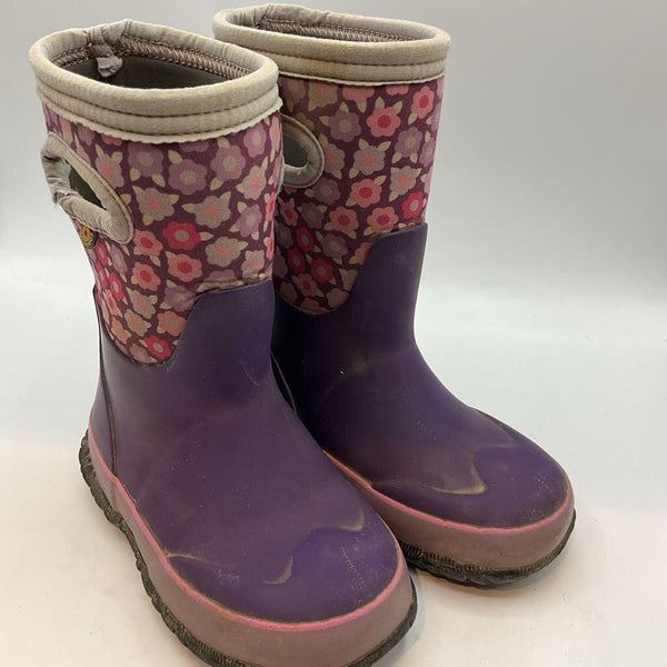 Size 9: Bogs Purple Floral -22* Rainboots REDUCED