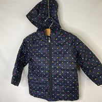 Size 18-24m: Old Navy Blue/Multi Polka Dots Poly Fill Puffer Coat