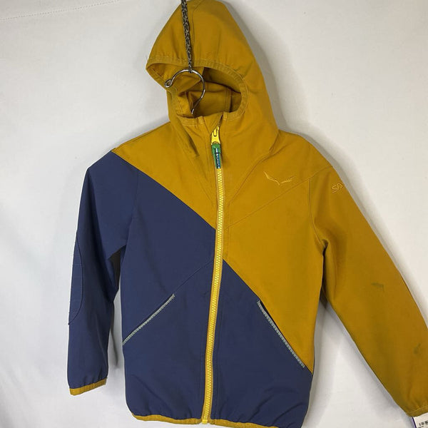 Size 3-4: Salewa Yellow/Navy Raincoat REDUCED
