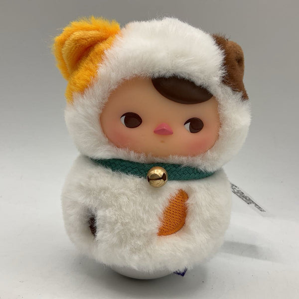 Pop Mart Roly Poly Kitty Girl Wobble Toy