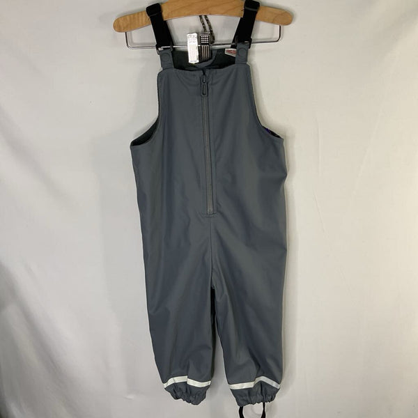 Size 3-4: Zara Gray Rain Bib