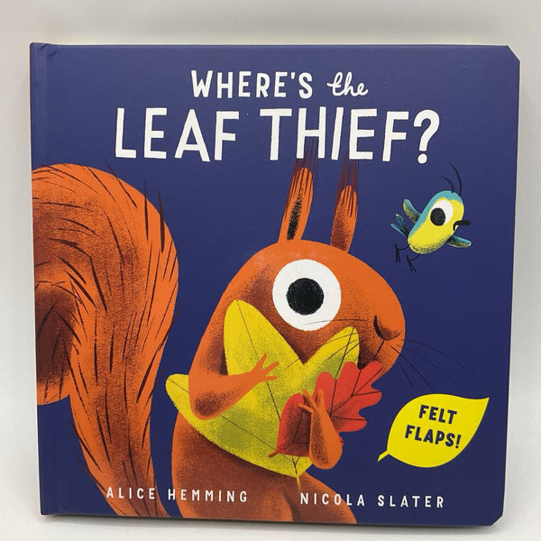 Where's the Leaf Thief? (board book)