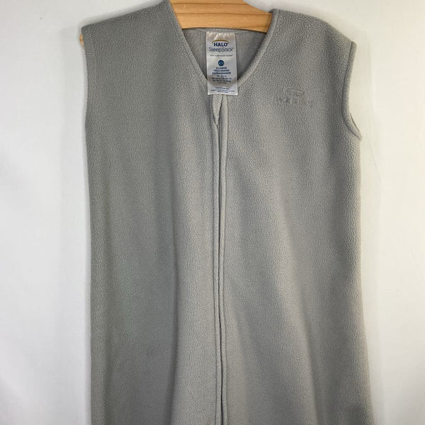 Size 18-24m (26-36lb): Halo Gray Fleece Sleepsack